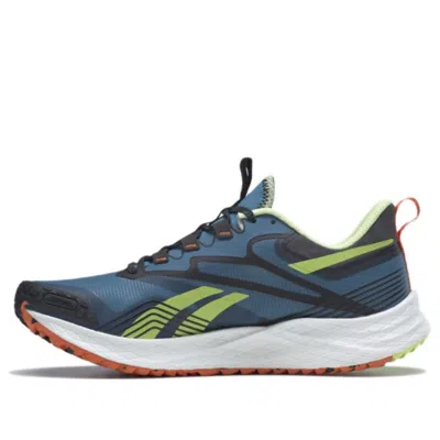 Reebok Men's Floatride Energy 4 Adventure Running Shoes In Steely Blue/core Black/energy Glow