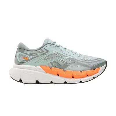 Pre-owned Reebok Floatzig Double 'light Fog Tranquil Teal' | Grey | Men's Size 7.5 In Gray