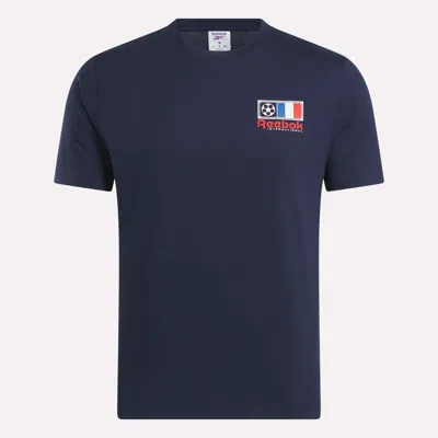 Reebok France Football T-shirt In Blue