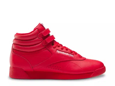 Reebok Freestyle Hi Hightop Sneaker In Red