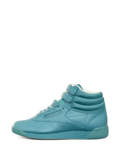 Reebok Freestyle Hi Sneakers In Blue