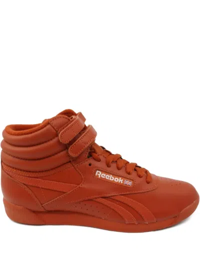 Reebok Freestyle Hi Sneakers In Red