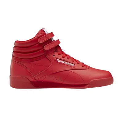 Pre-owned Reebok Freestyle High J 'vector Red' | Kid's Size 4