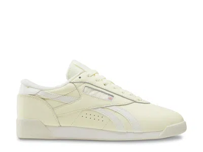 Reebok Freestyle Lo Sneaker In Yellow