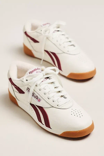 Reebok Womens  F/s Lo In Chalk/classic Burgundy/gum