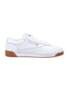 Reebok Freestyle Low Leather Sneakers In White