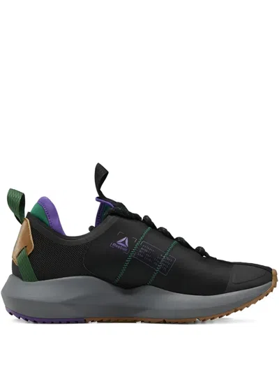 Reebok Fury Trail Lace-up Sneakers In Black