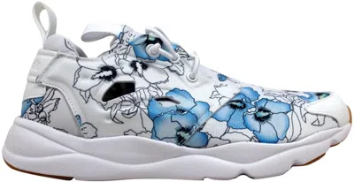 Pre-owned Reebok Furylite Fggum (women's) Sneakers In Floral/white/black In Multi