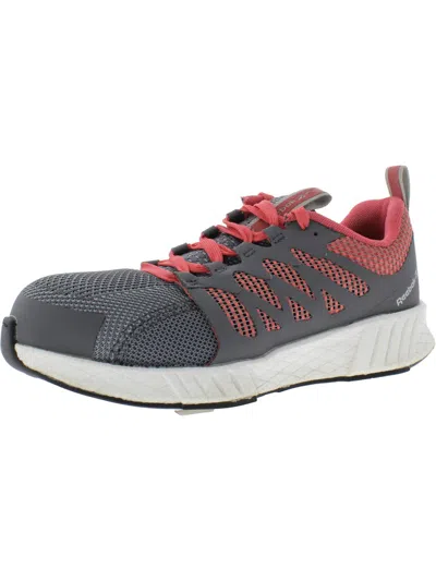 Reebok Fusion Flex Weave Womens Composite Toe Lifestyle Work And Safety Shoes In Grey