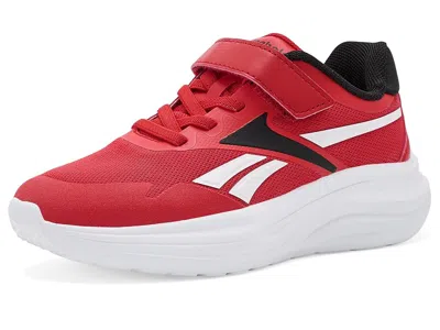 Reebok Futura Dash 1v (little Kid/big Kid) Boy's Shoes Red/black/white: 5 Big Kid M, Textile In Multi