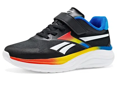 Reebok Futura Dash 1v (little Kid/big Kid) Kid's Shoes Black/white/multi: 7 Big Kid M, Textile
