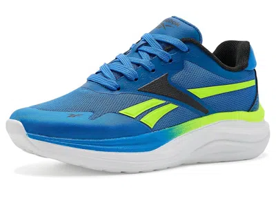 Reebok Futura Dash (little Kid/big Kid) Boy's Shoes Olympian Blue/digital Lime/black: 6.5 Big Kid M, Textil