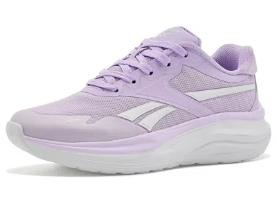 Reebok Futura Dash (little Kid/big Kid) Girl's Shoes Digital Gleam/white: 7 Big Kid M, Textile In Purple