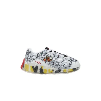 Pre-owned Reebok Ghostbusters X Zig Kinetica Toddler 'flames' | White | Infant Size 5