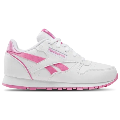 Reebok Kids' Girls  Classic Leather Step N Flash In Multi