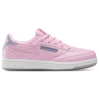 Reebok Kids' Girls  Club C In Dusk Purple/astro Rose/white