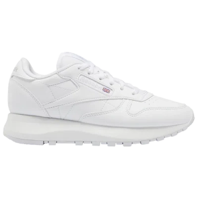 Reebok Kids' Girls  Classic Leather Sp In White/white