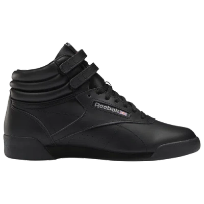 Reebok Kids' Girls   Freestyle High In Black/black