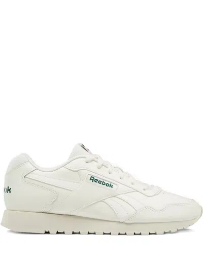 Reebok Glide "chalk/dark Green" Sneakers In White