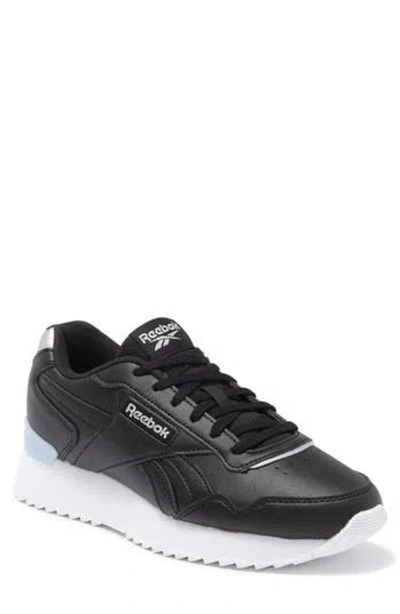 Reebok Glide Ripple Clip Sneaker In Black/silver