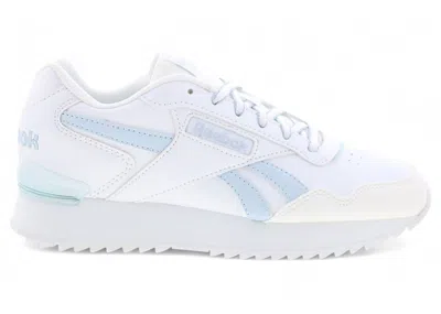 Pre-owned Reebok Glide Ripple Clip (women's) Sneakers In White/university Blue/chalk