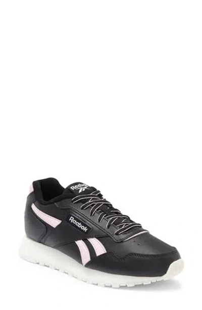 Reebok Glide Sneaker In Black/pink/chalk