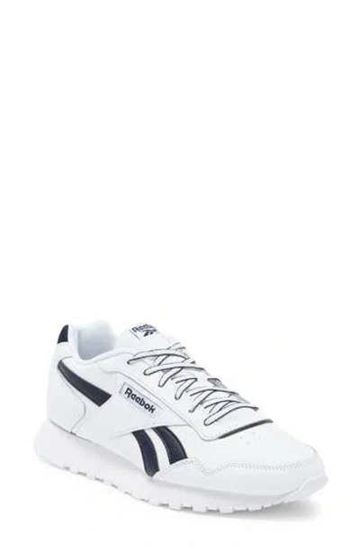 Reebok Glide Sneaker In White/navy