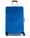 Reebok Go Collection Expandable 28in Large Size Luggage In Blue