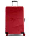 Reebok Go Collection Expandable 28in Large Size Luggage In Red