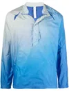 Reebok Gradient-effect Lightweight Jacket In Blue