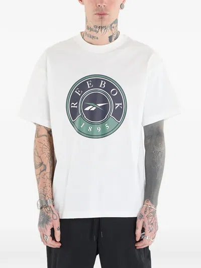Reebok Graphic-print T-shirt In White