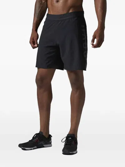 Reebok Graphic Shorts In Black