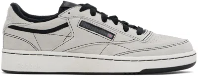 Reebok Gray Club C 85 Vintage Sneakers In Pugry2/cblack/pugry5