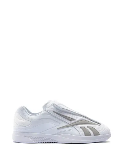 Reebok Grey Detail Sneakers In White