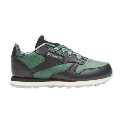 Pre-owned Reebok Harry Potter X Classic Leather J 'slytherin' | Green | Kid's Size 6.5
