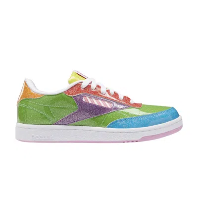 Pre-owned Reebok Hasbro X Club C Big Kid 'candy Land' | Multi-color | Kid's Size 6.5