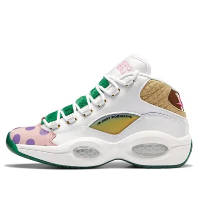 Reebok Hasbro X Question Mid 'candy Land' In White