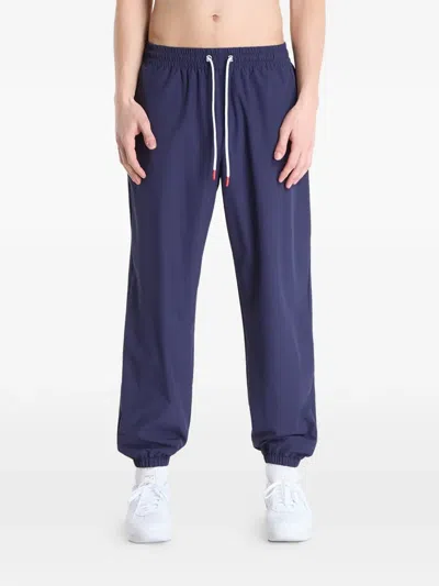 Reebok Heritage Logo Track Pants In Blue