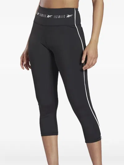 Reebok High-rise Performance Trousers In Black