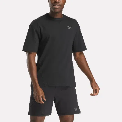 Reebok Icon Elements T-shirt In Black