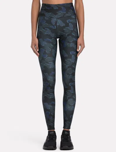Reebok Id Train Camo Leggings In Black