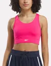Reebok Id Train High-support Bra In Pink