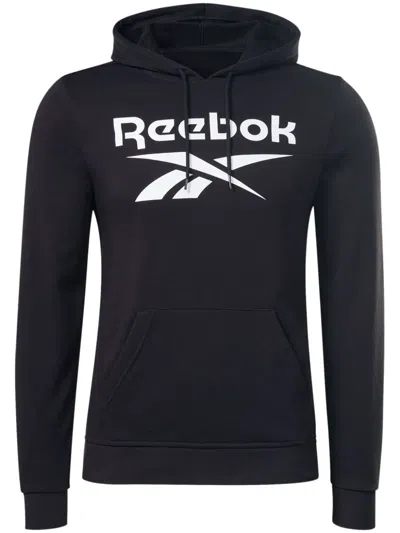 Reebok Identity Logo-print Hoodie In Black