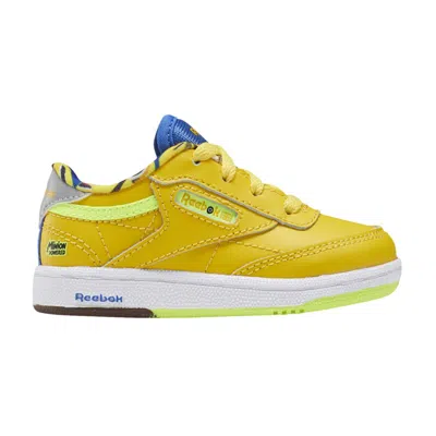 Pre-owned Reebok Illumination's Minions X Club C 85 Toddler 'minions' | Yellow | Infant Size 6