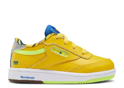 Reebok Babies'  Illumination's Minions X  Club C 85 Toddler 'minions' In Yellow
