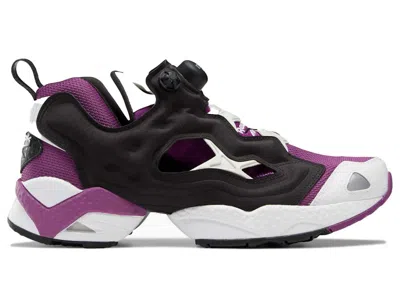 Pre-owned Reebok Instapump Fury 95 Sneakers In Aubergine/core Black/ftwr White