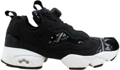 Pre-owned Reebok Instapump Fury Gt (women's) Sneakers In Black/white Shell Purple