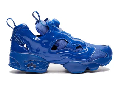 Pre-owned Reebok Instapump Fury Og Juun.j Blue Sneakers In Bright Cobalt Blue/porcelain/black