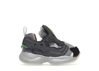 Pre-owned Reebok Instapump Fury Tom & Jerry Sneakers In Cold Grey 6/hero Yellow/black