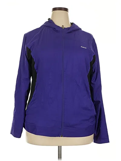 Pre-owned Reebok Jacket In Purple